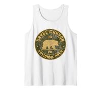 Bryce Canyon National Park Utah Bear Vintage Souvenir Tank Top