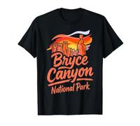 Bryce Canyon National Park Utah Hoodoos Retro Value Graphic T-Shirt