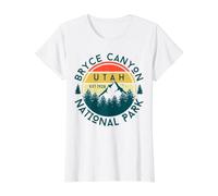 Bryce Canyon National Park Value Graphic T-Shirt, Women, White, L