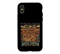 Bryce Canyon National Park Vintage Retro Design Case for iPhone X/XS