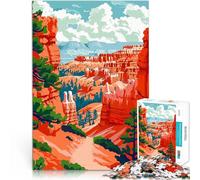 Bryce Canyon Nature Art1000 Piece Jigsaws for Adults Puzzle Learning Educational Toy is ideal as a gift for the whole family 38x26cm