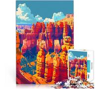 Bryce Canyon Scenery Art1000 Piece Jigsaws for teenagers Family Entertainment Toys is ideal as a gift for the whole family 38x26cm