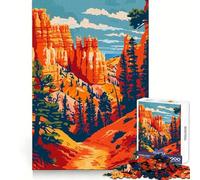 Bryce Canyon Utah Nature 1000 Piece Jigsaw Puzzle for Adults Mind Wellness Stress Relief Fun Precise Join (50x75cm)