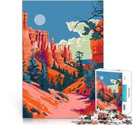 Bryce Canyon Utah NatureJigsaw Puzzles for teenagers 1000 Piece Educational Game Challenge Toy Enhance memory 38x26cm