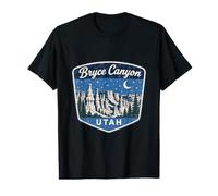 Bryce Canyon Utah Night Sky Landscape Value Graphic T-Shirt