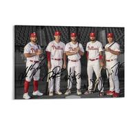 Bryce Harper Canvas Poster Painting On Canvas Wall Art Poster Scroll Picture Print Walls Decor Home Posters 16x24inch(40x60cm)