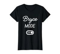 Bryce Mode On Name Value Graphic T-Shirt, Women, Black, S