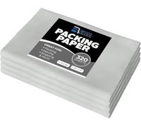 Bryco Goods Packing Paper Sheets for Moving - 10lb - 320 Sheets of Newsprint Paper - Must Have in Your Moving Supplies - 27" x 17" - Made in USA