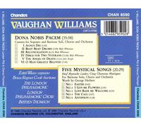 BRYDEN THOMSON VAUGHAN WILLIAMS: DONA NOBIS PACEM; FIVE MYSTICAL SONGS NEW CD