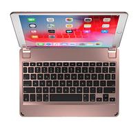 Brydge 10.5 Keyboard for iPad Pro 10.5-inch | Aluminum Bluetooth 4.1 Keyboard with Backlit Keys (Rose Gold)