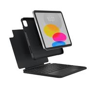 Brydge 10.9 MAX+ Wireless Keyboard Case with Multi-Touch Trackpad for iPad 10th Gen & iPad A16 (11"), Detachable Magnetic SnapFit Case, Black