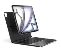 Brydge MAX 13.0 iPad Keyboard Case with Trackpad for iPad Pro 12.9-inch (3rd-6th Gen) & Air 13-inch (M2 & M3) | Aluminum Backlit Keyboard, 270-Degree Hinge | Carbon Gray