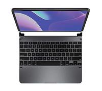Brydge Pro 12.9 Keyboard for iPad Pro 12.9-inch 3rd Generation & 4th Generation Models (2018 & 2020) | Aluminum Wireless Bluetooth 4.2 Keyboard with Backlit Keys | Long Battery Life | (Space Gray)
