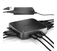 Brydge Stone CORE USB-C MST Docking Station - 10 Ports, 100W PD, Dual Monitor Docking Station, 4K60Hz, 8K HDMI, SD 4.0, USB-A & USB-C, Ethernet - Windows & MacOS Compatible Laptop Docking Station
