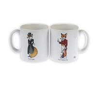Bryn Parry Horse Riding and Foxes Mug, Mr and Mrs Fox