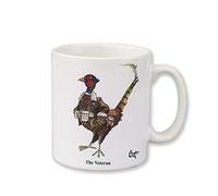 Bryn Parry Pheasant Mug. The Veteran Shooting Gift. Ceramic.