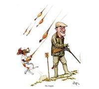 "The Magnet" Shooting Greeting Card by Bryn Parry