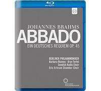 Bryn Terfel; Barbara Bonney; Swedish Radio Choir; Eric Ericson Chamber Choir - Berliner Philharmoniker: Ein Deutsches Requiem [Blu-ray] [2014] [Region Free]