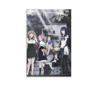 Brynhildr in The Darkness Anime Poster Canvas Poster Wall Art Picture Prints Hanging Photo Decor Home Posters Artworks 20x30inch(50x75cm)