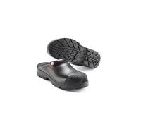 BRYNJE Flex Fit 110 Unisex Safety Work Clogs, Black, ISO 20345 SB SRC