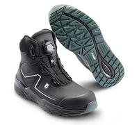 Brynje Green Way Low Boot S3 SRC Safety Boots Flexible, Lightweight and Durable Safety Shoe with BOA® Fit System, black, 9 UK