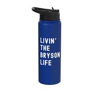 Bryson Living The Bryson Life Name Stainless Steel Insulated Water Bottle