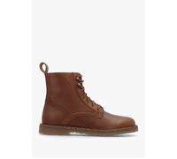 Bryson Natural Leather Cognac Lace Up Ankle Boots - Tan Leather / 37