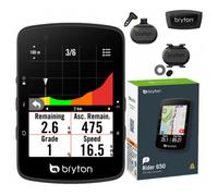 Bryton Rider 650 Cycle Computer With Sensor Bundle