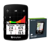 Bryton Rider 650 E Cycling Computer Clear