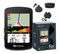 Bryton Rider S510 GPS Cycle Computer - With Sensor Bundle (Speed, Cadence & HRM)