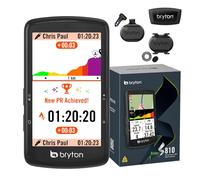 Bryton Rider S810 3.5 Inch Color Touchscreen GPS Bike/Cycling Computer, 50H Battery Life, Offline Maps & Navigation, Advanced Climb Challenge 2.0, Live Tracking (Rider S810T (Sensor Bundle))