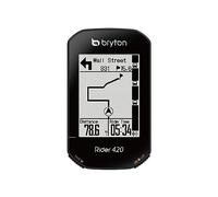 Bryton Unisex Bryton Rider 420e Gps Cycle Cycling Computer, Black, 83.9x49.9x16.9 UK