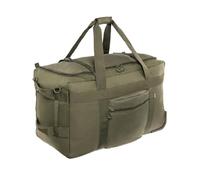 Brytzky Tactical Mammoth 120L Duffle Bag with Wheels - Sports Duffle Bag, Ideal for Travel, Camping & Survival, with MOLLE / PALS, Heavy Duty Military Bag, Trolley, olive, 120 L, Classic