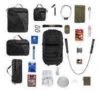 Brytzky Tactical Polygon Large Bug Out Bag 36 l Black - with equipment