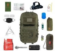 Brytzky Tactical Polygon Large Bug Out Bag 36 l with equipment - Olive