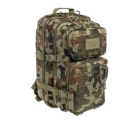BRYTZKY Tactical Polygon Large Laser Cut Backpack 36L - MOLLE Military Tactical Backpack for Hiking Women Men Camping Survival German Army, woodland, 36 L, Tactical