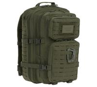 BRYTZKY Tactical Polygon Large Laser Cut Backpack, Olive | MOLLE Military Tactical, Hiking, Camping Survival, German Army
