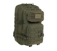 BRYTZKY Tactical Polygon Large MOLLE Military Rucksack 36L Olive - Heavy Duty Tactical Army Backpack for Men, Oxford 600D, 2 Compartments, Adjustable Hip Belt, Hydration Pocket, D-Rings, 51×29×28 cm