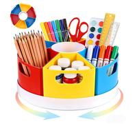 Bryzal Art Supply Organizer, Extra Large 360° Pencil Caddy
