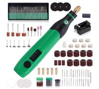 Bryzal Mini Cordless Rotary Tool, Polishing Kit with 181 Accessories, Multi-Purpose Power Rotary Multi Tool for Polishing, Engraving, Sanding, Drilling, Etching, Cutting Grinding DIY Crafts