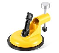 Bryzal Suction Cup Wall Tile Leveler with Strong 118mm Suction Cup for Large Tiles, Stones, Glass, Metal & Wood Boards, Aluminum Alloy+ABS Rubber, for Marble, Glass, Stone, Metal and Smooth Boards