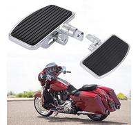 BRZOXIN Adjustable Front Passenger Floorboard For Harley Sportster 883 1200 Dyna Fat Bob (Anti slip Pattern Footrests)