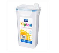 BS 2 x 1.3L Airtight Fridge Water Juice Squash Milk Drinks Container Jug