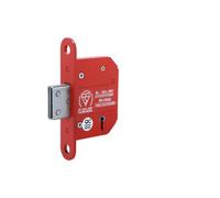 BS 3621 ERA Retro Lock Case Dead Lock - Case Only for Wooden Doors Featuring Durable Steel Body Smooth 5 Lever Operation and Reliable Security (66mm)