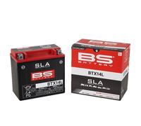 Bs Battery Btx14l Agm Battery Black