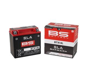 BS Battery Factory Sealed SLA BTX14L Maintenance Free Battery Motorcycle