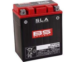 BS Battery SLA AGM Battery For Arctic Cat Textron 366 4X4 Black