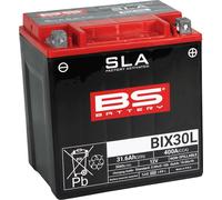 BS battery 300631 BIX30L SLA AGM Motorcycle Battery (Black)
