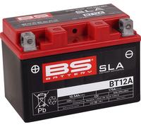 BS Battery SLA Factory Sealed BT12A Maintenance Free Motorcycle Battery