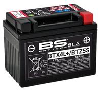 BS Battery SLA Battery Maintenance Free Factory Activated - BTX4L+ / BTZ5S